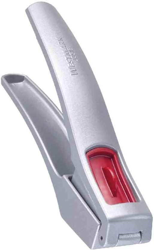Garlic Press Josie, 6.4 x 1.1 x 2.5 inches, Silver
