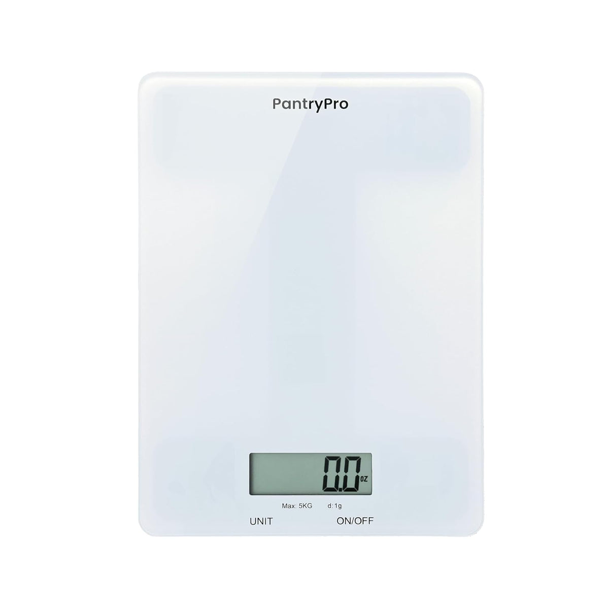 Stainless Steel Digital Kitchen Scale w. Bowl - for Food Coffee Lab - LCD Display gram Ounces lb:oz lb ml - 12 LBS/5.5 KG Capacity - Battery Included - Gold by The Display Guys