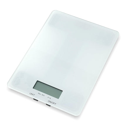 Stainless Steel Digital Kitchen Scale w. Bowl - for Food Coffee Lab - LCD Display gram Ounces lb:oz lb ml - 12 LBS/5.5 KG Capacity - Battery Included - Gold by The Display Guys