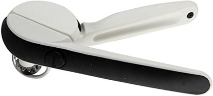 EzSqueeze One-Handed Can Opener (Black and Meringue)