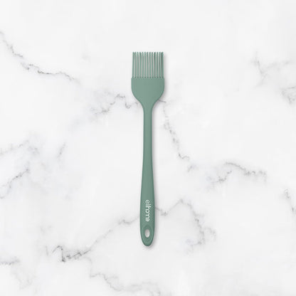 Mini Silicone Basting Pastry Brush, Cooking Brush for Oil Sauce Butter Marinades, Food Brushes for BBQ Grill Kitchen Baking, Baster Brushes Pastries Cakes Meat Desserts, Food Grade, Dark Grey