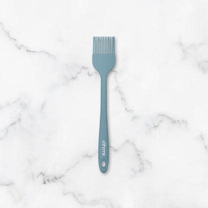 Mini Silicone Basting Pastry Brush, Cooking Brush for Oil Sauce Butter Marinades, Food Brushes for BBQ Grill Kitchen Baking, Baster Brushes Pastries Cakes Meat Desserts, Food Grade, Dark Grey