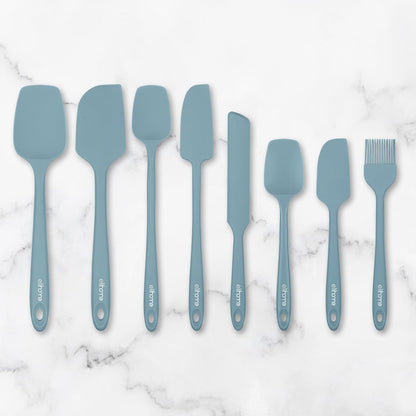 Mini Silicone Basting Pastry Brush, Cooking Brush for Oil Sauce Butter Marinades, Food Brushes for BBQ Grill Kitchen Baking, Baster Brushes Pastries Cakes Meat Desserts, Food Grade, Dark Grey