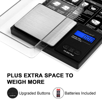 Digital Pocket Gram Scale - 1000g/0.1g Small Food Scale Portable