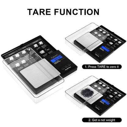 Digital Pocket Gram Scale - 1000g/0.1g Small Food Scale Portable