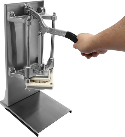 Commercial Potatoes Cutter French Fries Cutter Machine, Manual French Fry Press Heavy Duty French Fry Cutter for Potatoes, Carrots Cucumbers w/ 1/2", 1/4", 3/8in" Blades & 8-Wedge Blade