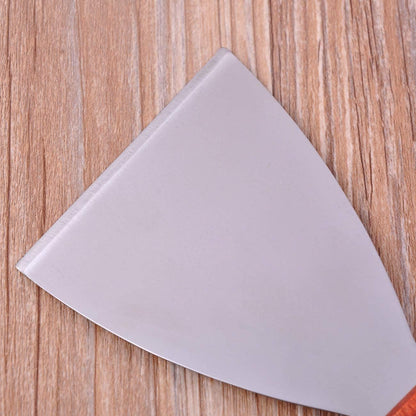 2PCS Stainless Steel Slant Grill Griddle Spatula Scraper