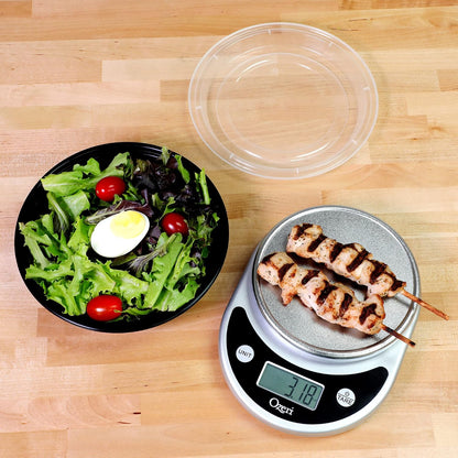 Meal Prep Bowl Containers [30 Pack] Plastic Bowls with Lids for Soup and Salad, Food Storage Bento Box, BPA Free, Stackable, Lunch Boxes, Microwave/Dishwasher/Freezer Safe (28 oz)