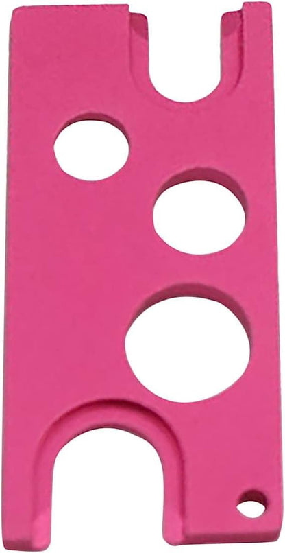 Pink Essential Oils Opener Key Tool Set Opener and Remover The Perfect Opener and Remover Accessory for Roller Balls and Caps on Most Bottles Universal Metal Key Tool