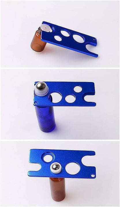 Pink Essential Oils Opener Key Tool Set Opener and Remover The Perfect Opener and Remover Accessory for Roller Balls and Caps on Most Bottles Universal Metal Key Tool