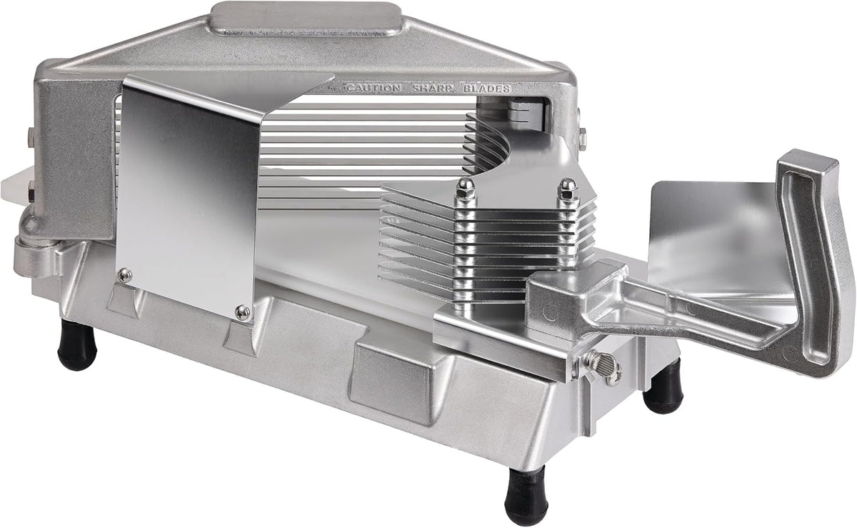 Commercial Tomato Slicer, 3/16" Slice, Stainless Steel Blades, NSF Certified for Restaurants (29A-014-3/16)