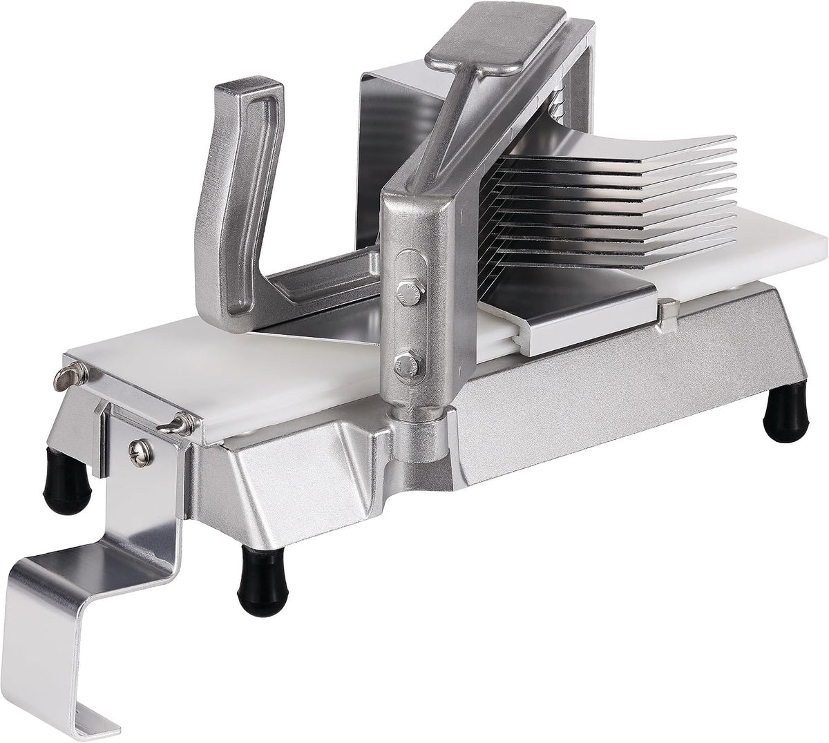 Commercial Tomato Slicer, 3/16" Slice, Stainless Steel Blades, NSF Certified for Restaurants (29A-014-3/16)