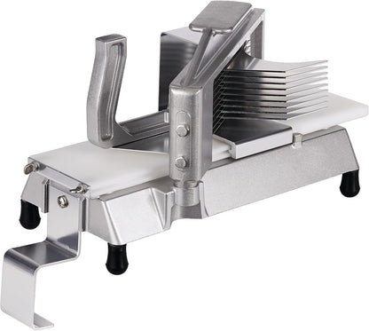 Commercial Tomato Slicer, 3/16" Slice, Stainless Steel Blades, NSF Certified for Restaurants (29A-014-3/16)