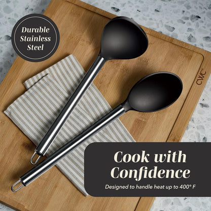 Silicone Cooking Utensils, Kitchen Utensil Set, Easy to Clean Silicone Kitchen Utensils, Cooking Utensils for Nonstick Cookware, Kitchen Gadgets Set with Holder