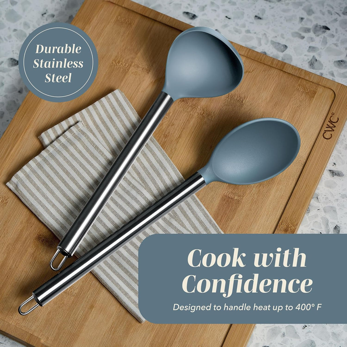 Silicone Cooking Utensils, Kitchen Utensil Set, Easy to Clean Silicone Kitchen Utensils, Cooking Utensils for Nonstick Cookware, Kitchen Gadgets Set with Holder