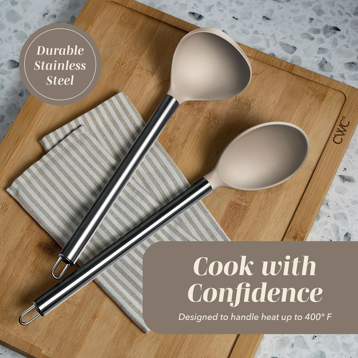 Silicone Cooking Utensils, Kitchen Utensil Set, Easy to Clean Silicone Kitchen Utensils, Cooking Utensils for Nonstick Cookware, Kitchen Gadgets Set with Holder