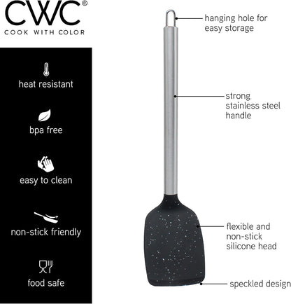 Silicone Cooking Utensils, Kitchen Utensil Set, Easy to Clean Silicone Kitchen Utensils, Cooking Utensils for Nonstick Cookware, Kitchen Gadgets Set with Holder