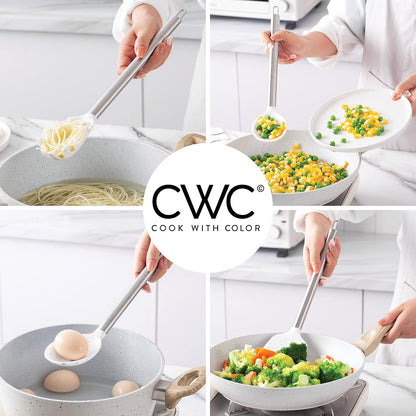 Silicone Cooking Utensils, Kitchen Utensil Set, Easy to Clean Silicone Kitchen Utensils, Cooking Utensils for Nonstick Cookware, Kitchen Gadgets Set with Holder