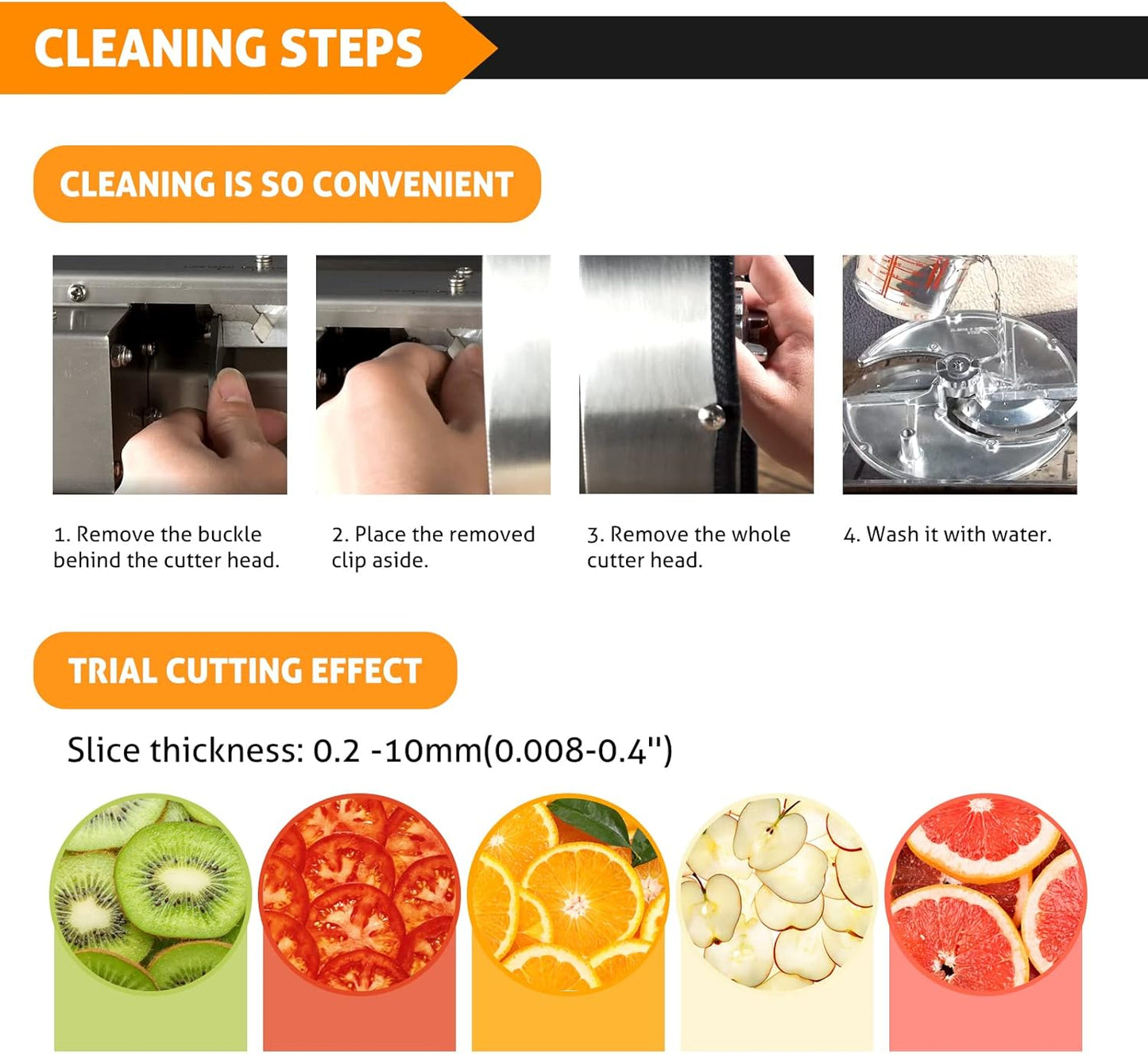 Electric Vegetable Slicer Commercial Fruit Slicing Machine Potato Slicer Electric Cabbage Shredder Machine 2 IN 1 Manual Electric Vegetable Cutter Stainless Steel Food Slicer