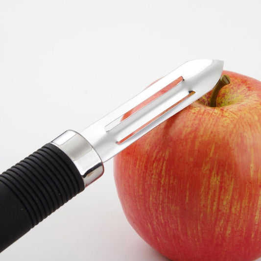 Stainless Steel Peeler Non Swivel Vegetable Peeler for Kitchen Use Fixed Blade Fruit for Carrots Potatoes Cucumbers Pears Dual Edged Hanging Hole