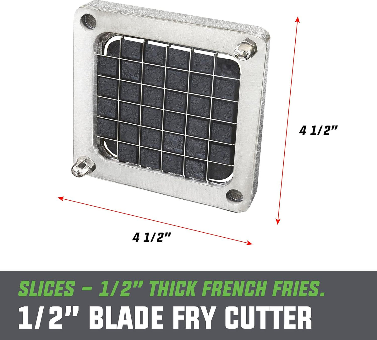 ChefWurx 1/4 ” Cutting Blade — Commercial Grade French Fry Cutter Replacement Blade, Slice Potatoes into 1/4” Shoestring Carnival-Style French Fries – Compatible with ChefWurx Commercial Fry Cutter