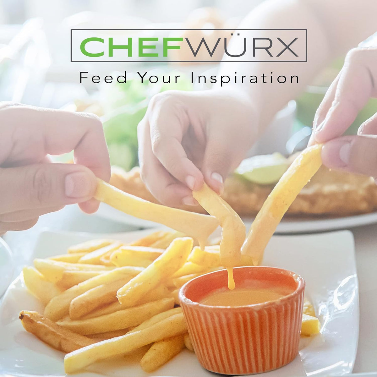 ChefWurx 1/4 ” Cutting Blade — Commercial Grade French Fry Cutter Replacement Blade, Slice Potatoes into 1/4” Shoestring Carnival-Style French Fries – Compatible with ChefWurx Commercial Fry Cutter