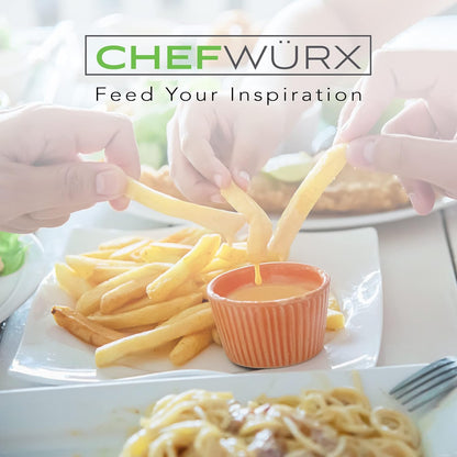 ChefWurx 1/4 ” Cutting Blade — Commercial Grade French Fry Cutter Replacement Blade, Slice Potatoes into 1/4” Shoestring Carnival-Style French Fries – Compatible with ChefWurx Commercial Fry Cutter