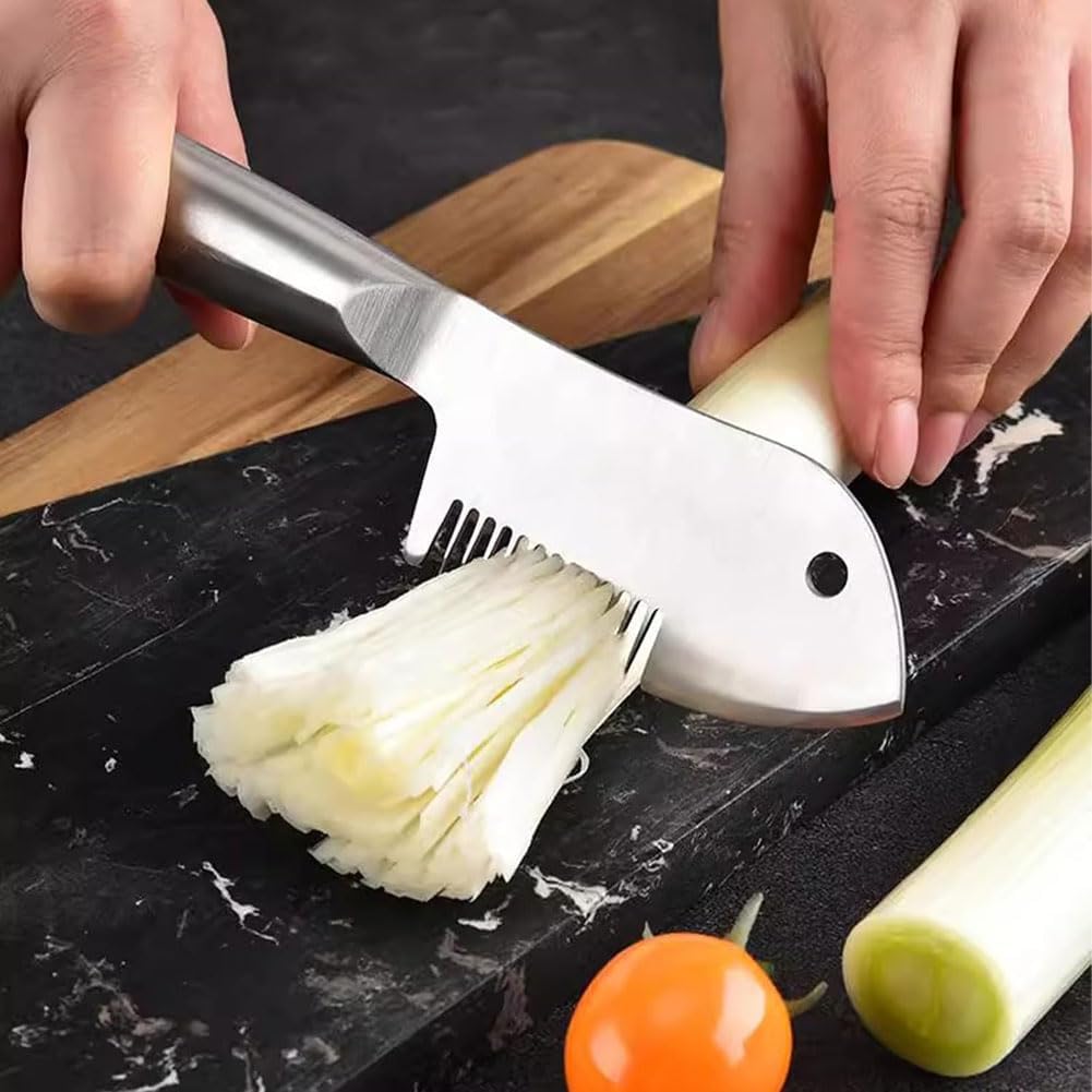 Stainless Steel Multi-Purpose Julienne Peeler, Vegetable Julienne Slicer Handheld, Durable Kitchen Accessory & Easy Kitchen Shredder Tool for Fruit, Potatoes, Carrot
