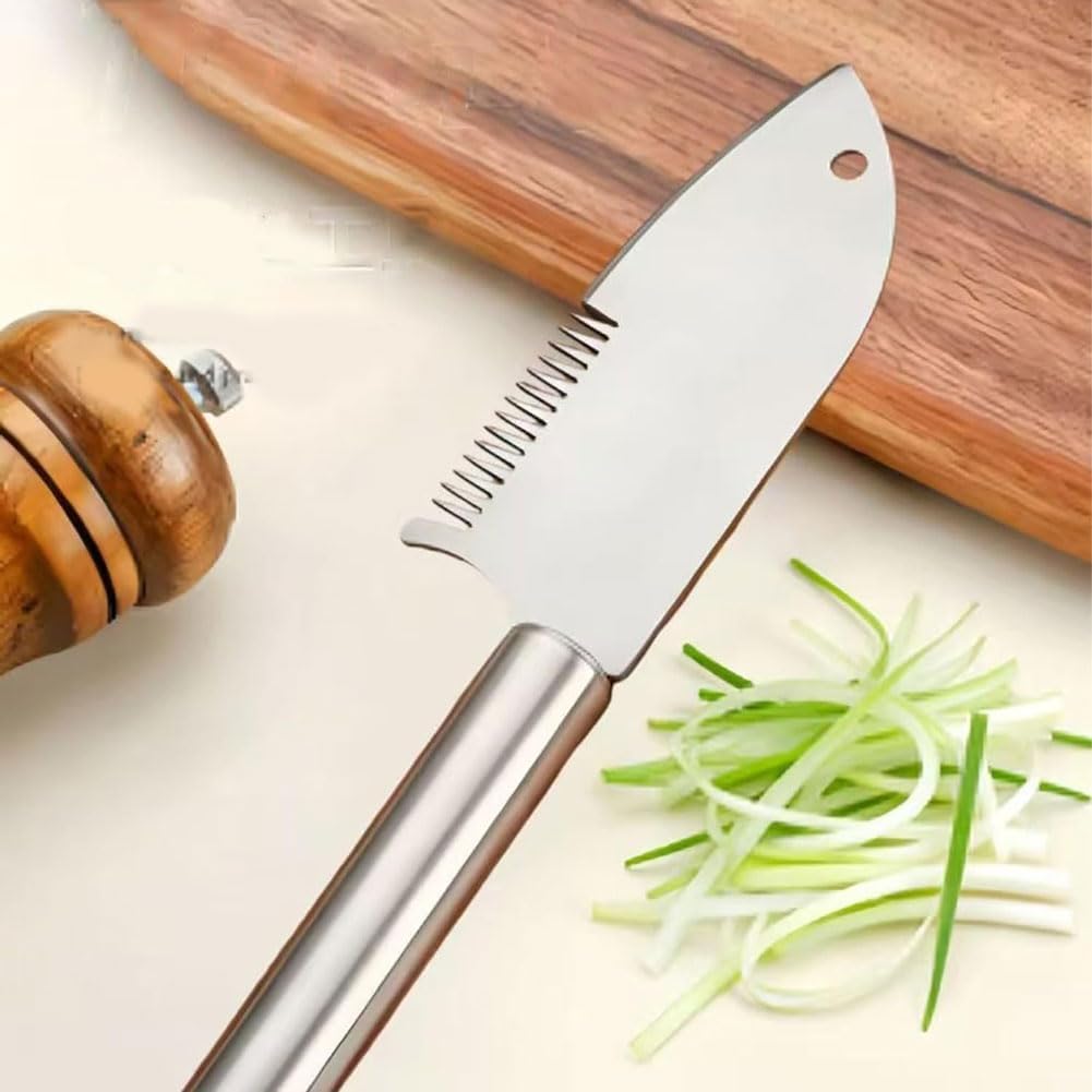 Stainless Steel Multi-Purpose Julienne Peeler, Vegetable Julienne Slicer Handheld, Durable Kitchen Accessory & Easy Kitchen Shredder Tool for Fruit, Potatoes, Carrot