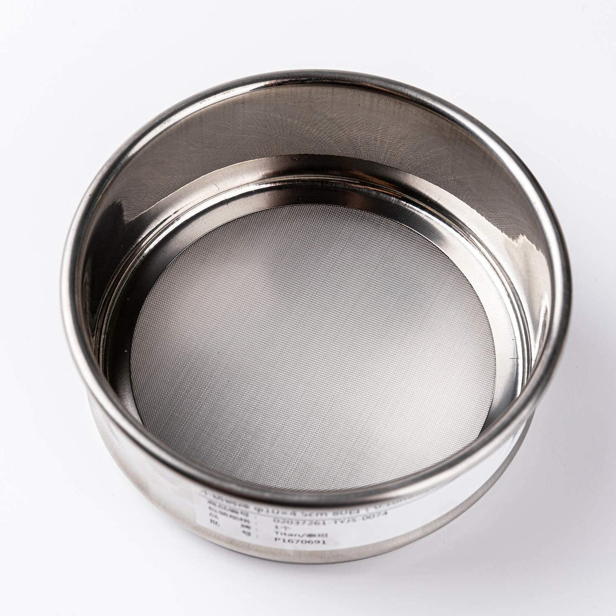 φ10×4.5cm 24 Mesh 304 Stainless Lab Sieves Economy Test Sieve 304 Stainless Steel Wire Cloth（0.8mm） - Colors B