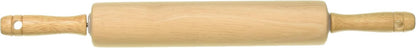 Classic Wooden Rolling Pin with Easy Roll Bearings