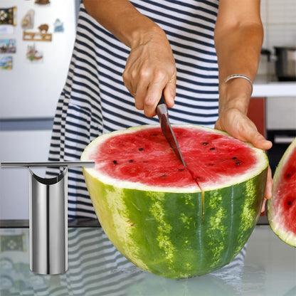 Stainless Steel Watermelon Core Remover Tool 4.7 X 4.3 Inch Melon Opener for Watermelon Cantaloupe Fruit Corer