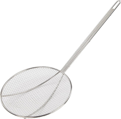Round Wire Skimmer, 9-Inch, Nickel
