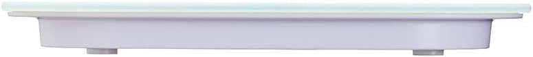 Pro Digital Kitchen Food Scales, Compact Professional Standard with Precision Accuracy and Waterproof Design with Tare Feature, White Glass, Weighs 14 kg/14 L Capacity