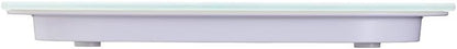 Pro Digital Kitchen Food Scales, Compact Professional Standard with Precision Accuracy and Waterproof Design with Tare Feature, White Glass, Weighs 14 kg/14 L Capacity