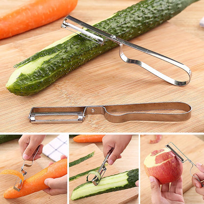 Apple Slicer, Corer and Divider, 8-Slice, With 1 Fruits Vegetables Peeler