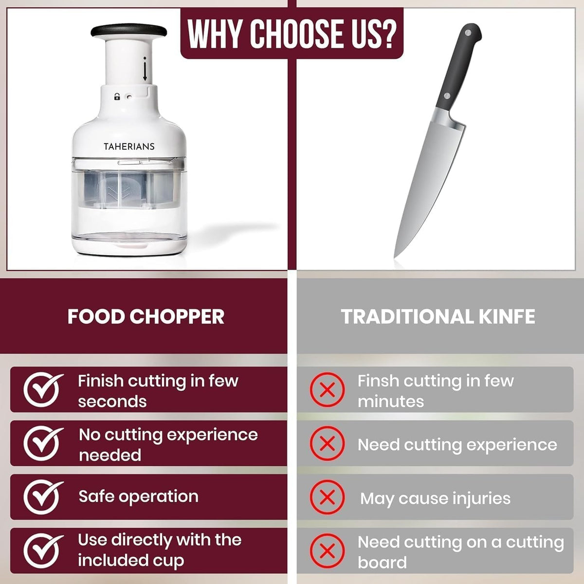 Veggie Chopper Onion Chopper Handheld Food Chopper Nuts Chopper