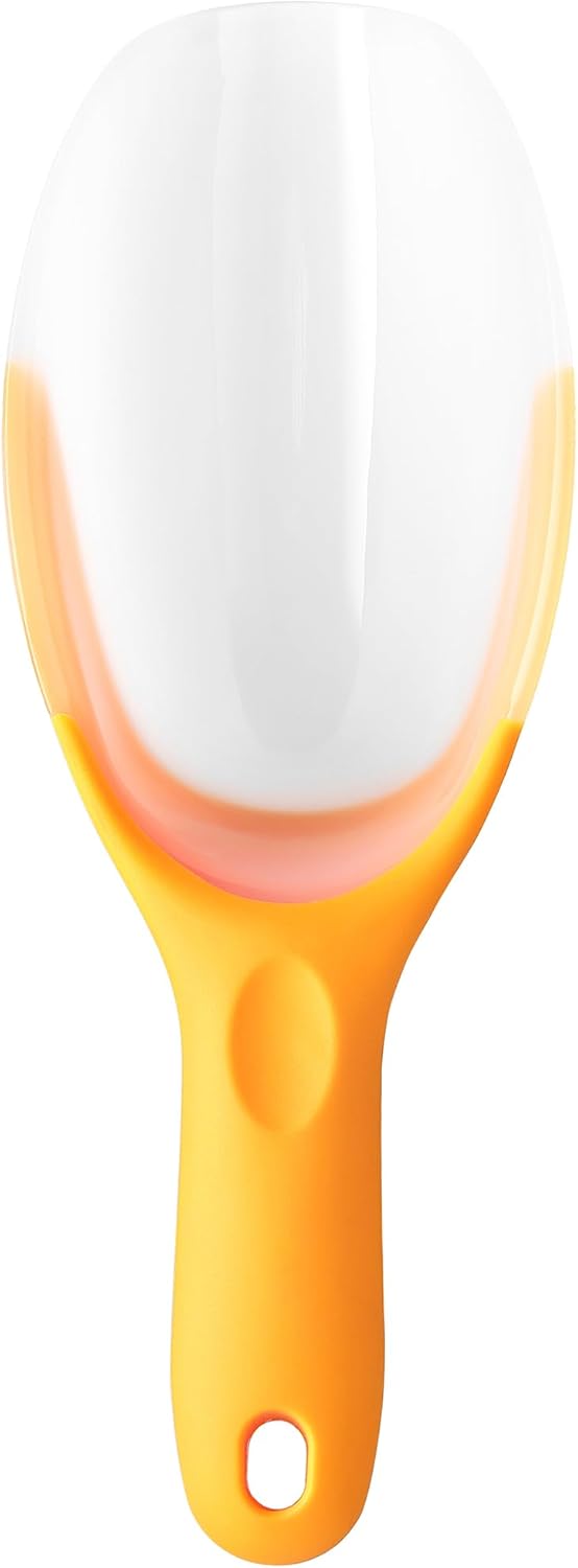 Magnetic Ice Scoop for Freezer, BPA-Free Food Scooper, Black