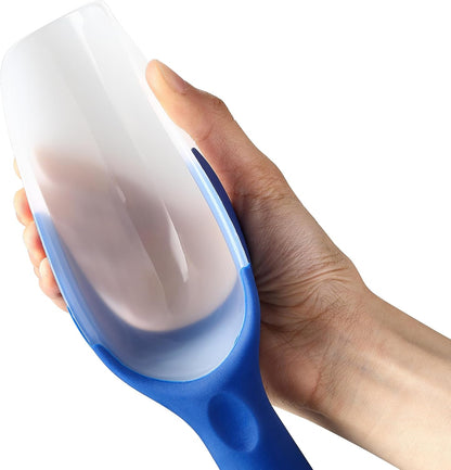 Magnetic Ice Scoop for Freezer, BPA-Free Food Scooper, Black