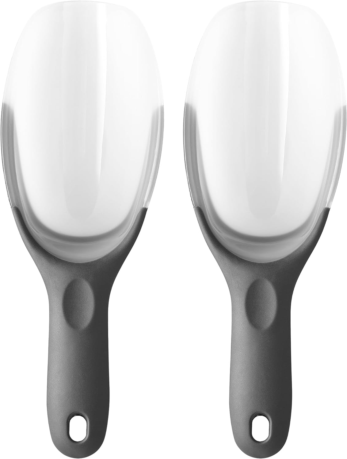 Magnetic Ice Scoop for Freezer, BPA-Free Food Scooper, Black
