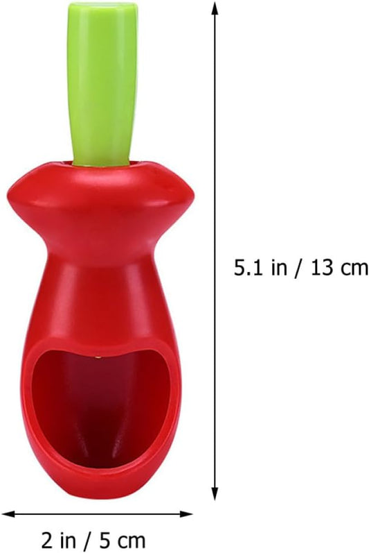 Cherry Pitter Tool Plastic Core Remover Kitchen Accessory for Home Use Sturdy Wear-resistant Fruit Seed Remover Suitable for Cherries and Olives