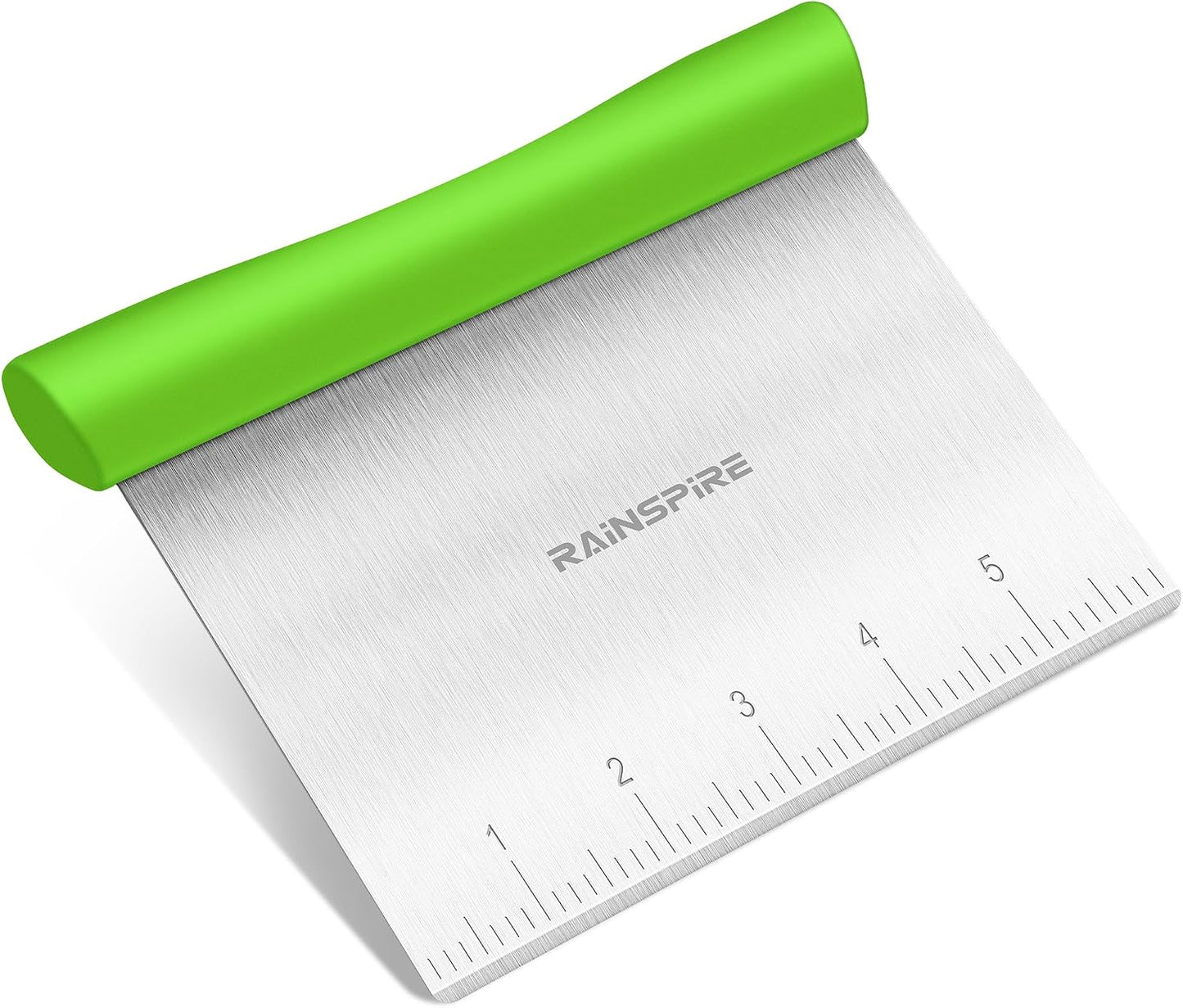 Bench Scraper, Stainless Steel Dough Scraper, Pastry Scraper, Pizza and Dough Cutter Multi-Purpose Scraper/Chopper, Pizza Cutter Food Chopper Baking Supplies Kitchen Gadgets, Black