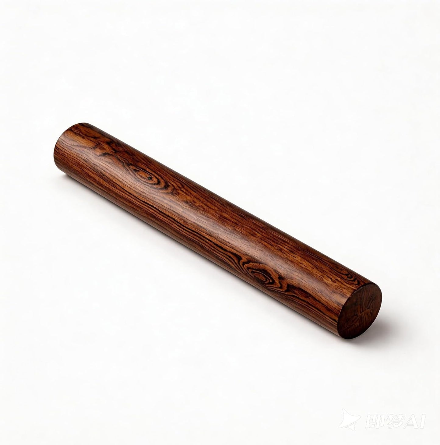 17.1 Inch Straight Rolling Pin – Smooth One-Piece Wooden Dough Roller for Baking, Cookies, Pizza Dough & Pastry
