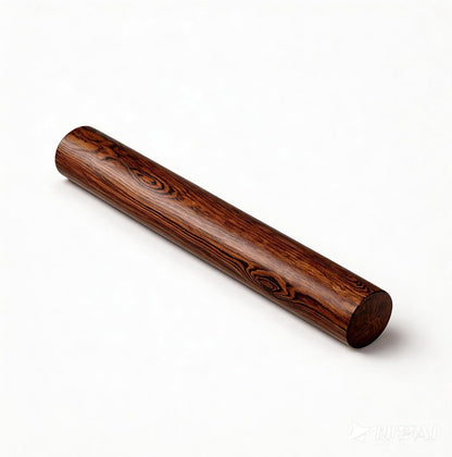 17.1 Inch Straight Rolling Pin – Smooth One-Piece Wooden Dough Roller for Baking, Cookies, Pizza Dough & Pastry