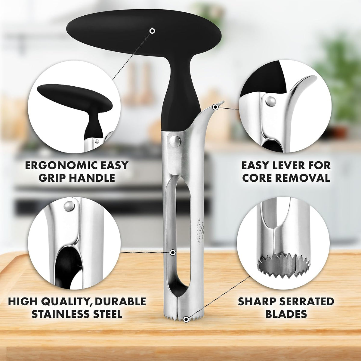 Premium Apple Corer Tool