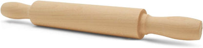 Wooden Mini Rolling Pin, 5 Inches Long, Pack of 6, Great for in The Kitchen and Crafting, Party Favors