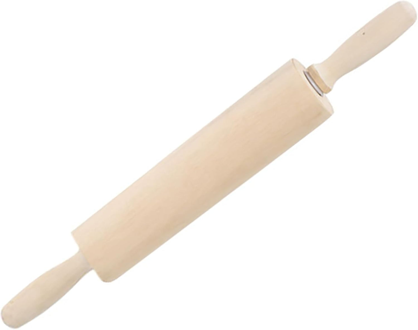 Rolling Pin, 13.8 Inch Wood for Kneading the Dough of Baking Bread, Pizza, Cookie, Noodles (L)