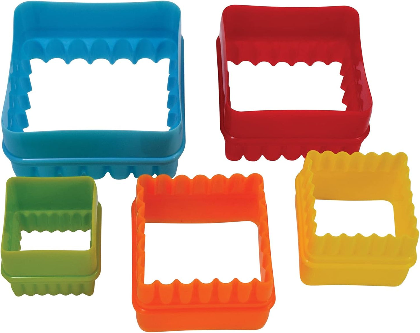 Round, Set of 6 Cookie & Biscuit Cutter Set, Sizes, Colors may vary