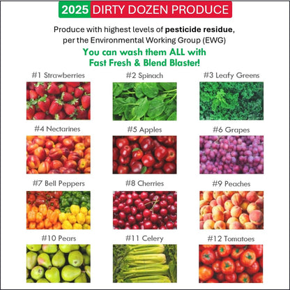 Fruit and Vegetable Wash Strips | Plant-Based, Food-Safe Produce Cleaner | Dissolvable Veggie Wash Removes Contaminants, Waxes & Dirt | All-Natural | Travel (60 Count (Pack of 1))