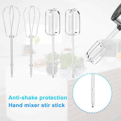 2pcs Hand Mixer Beaters Attachments Compatible with MX600B MX3200B MX1500W